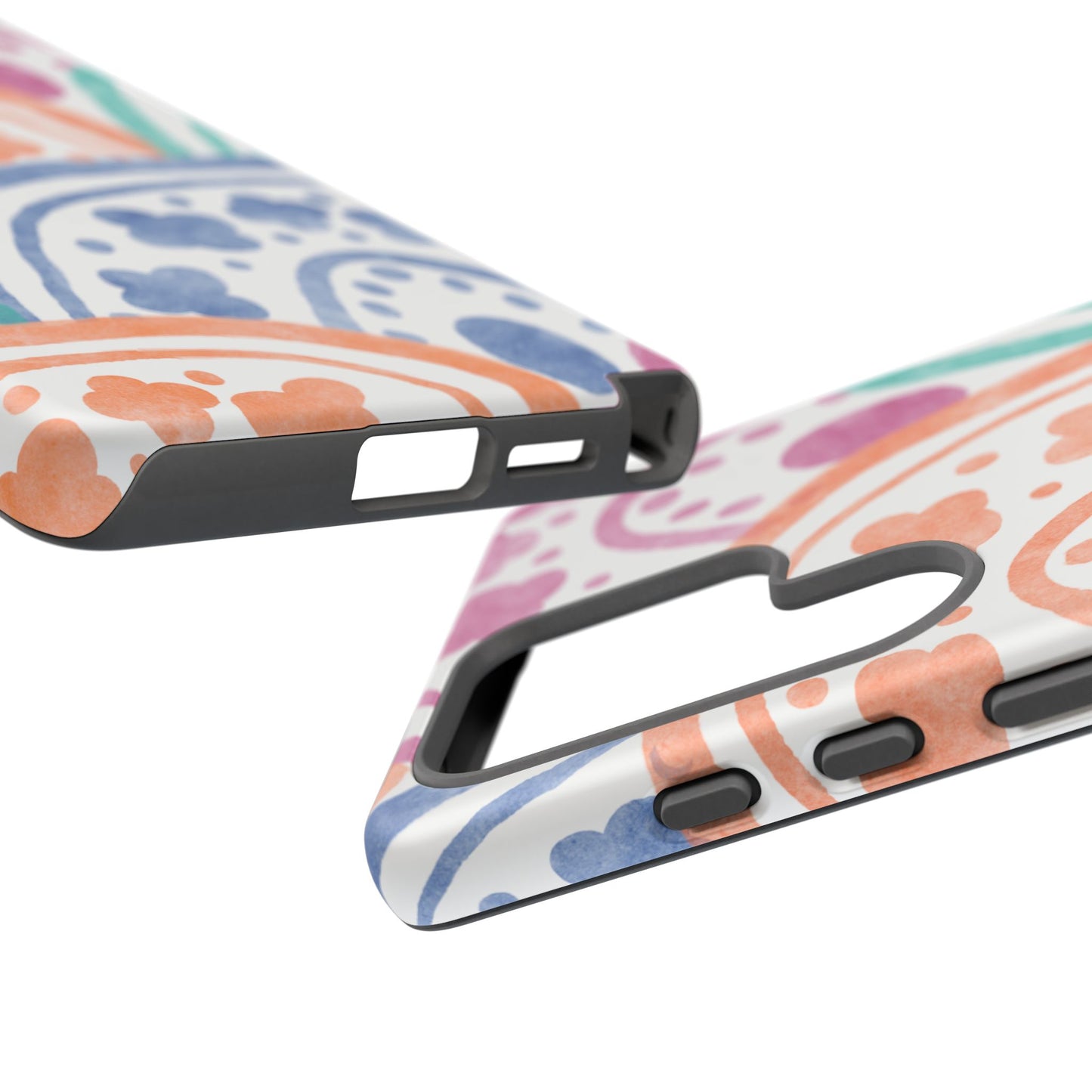 Phone Case, Watercolor Arches Design, Tough Phone Case