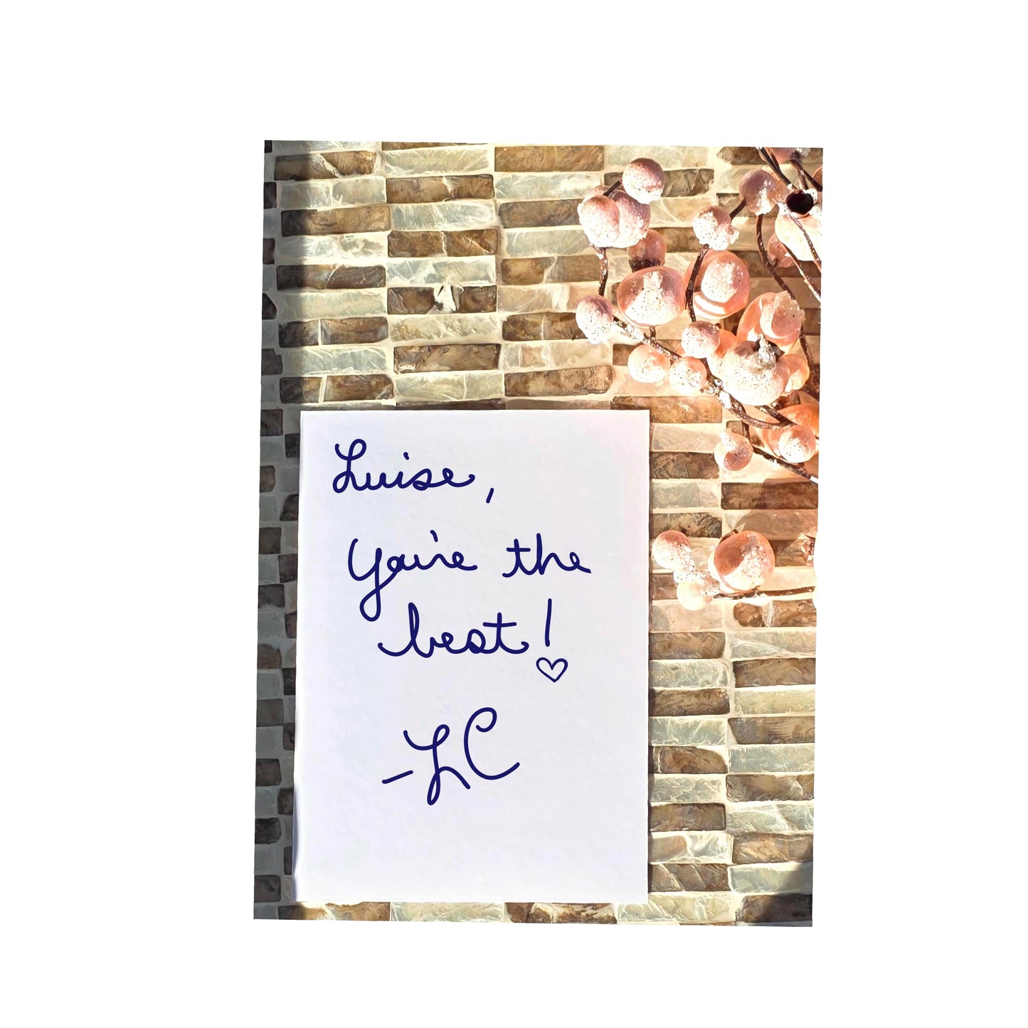 Floral "You Are Special" Post Card, 5" x 7" Art Print, Greeting Card