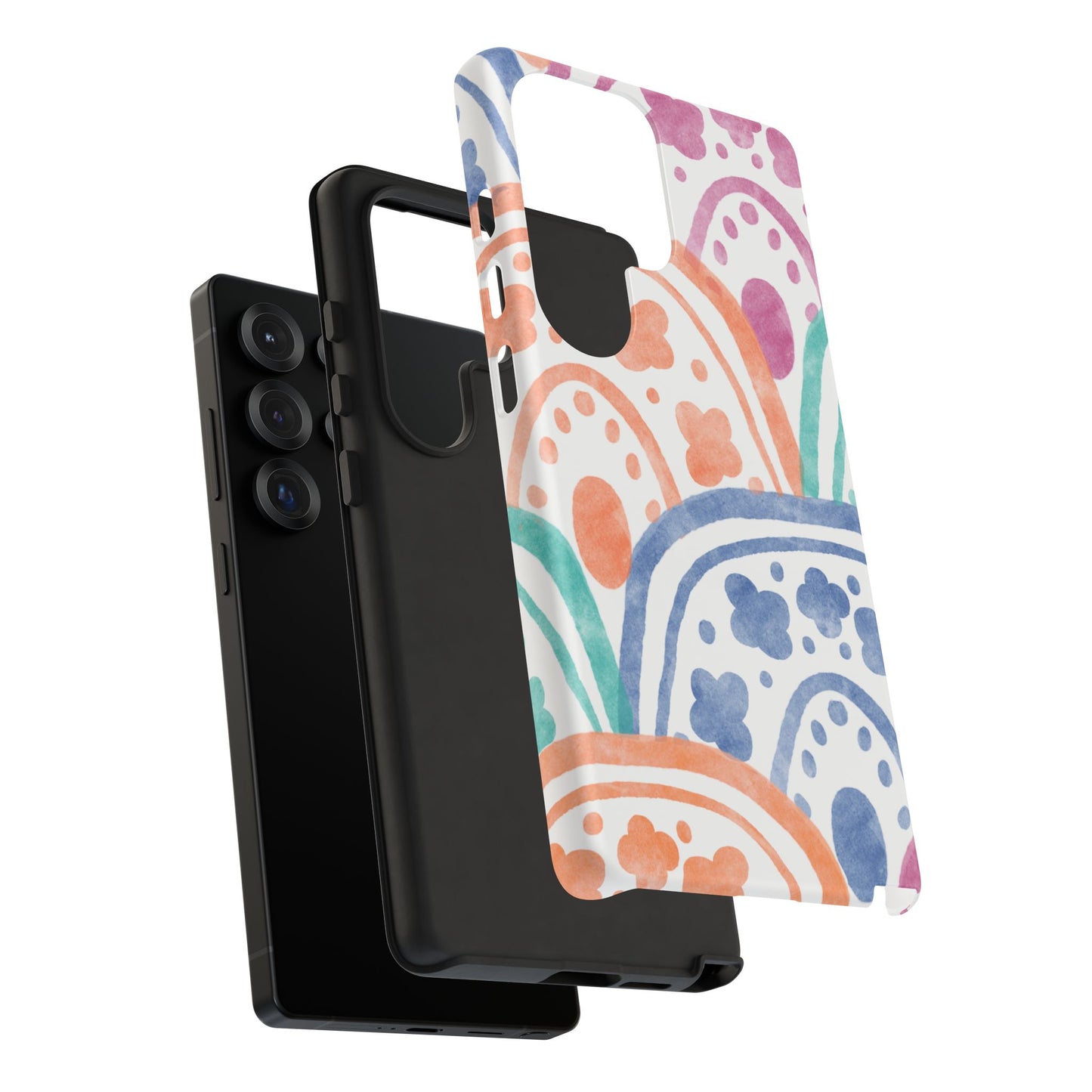 Phone Case, Watercolor Arches Design, Tough Phone Case
