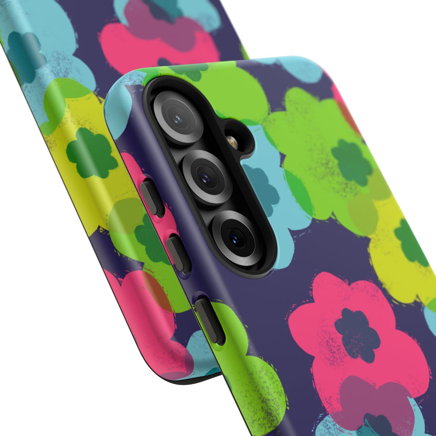 Phone Case, Bright Floral Design, Tough Phone Case