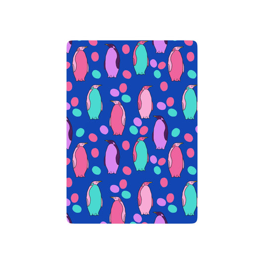 Playing Cards, Playful Penguin Design, 1 Standard Desk of Cards, Family Fun