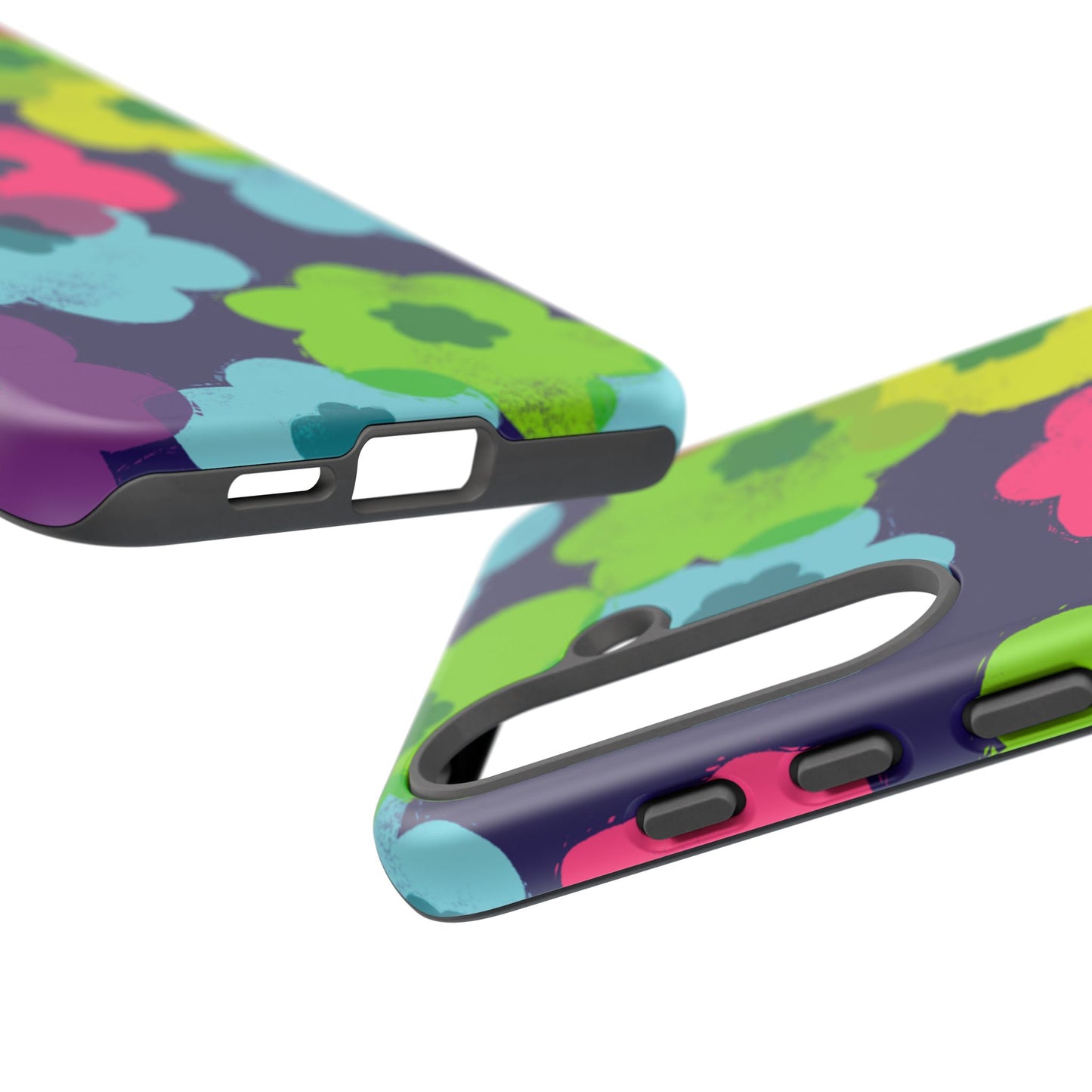 Phone Case, Bright Floral Design, Tough Phone Case