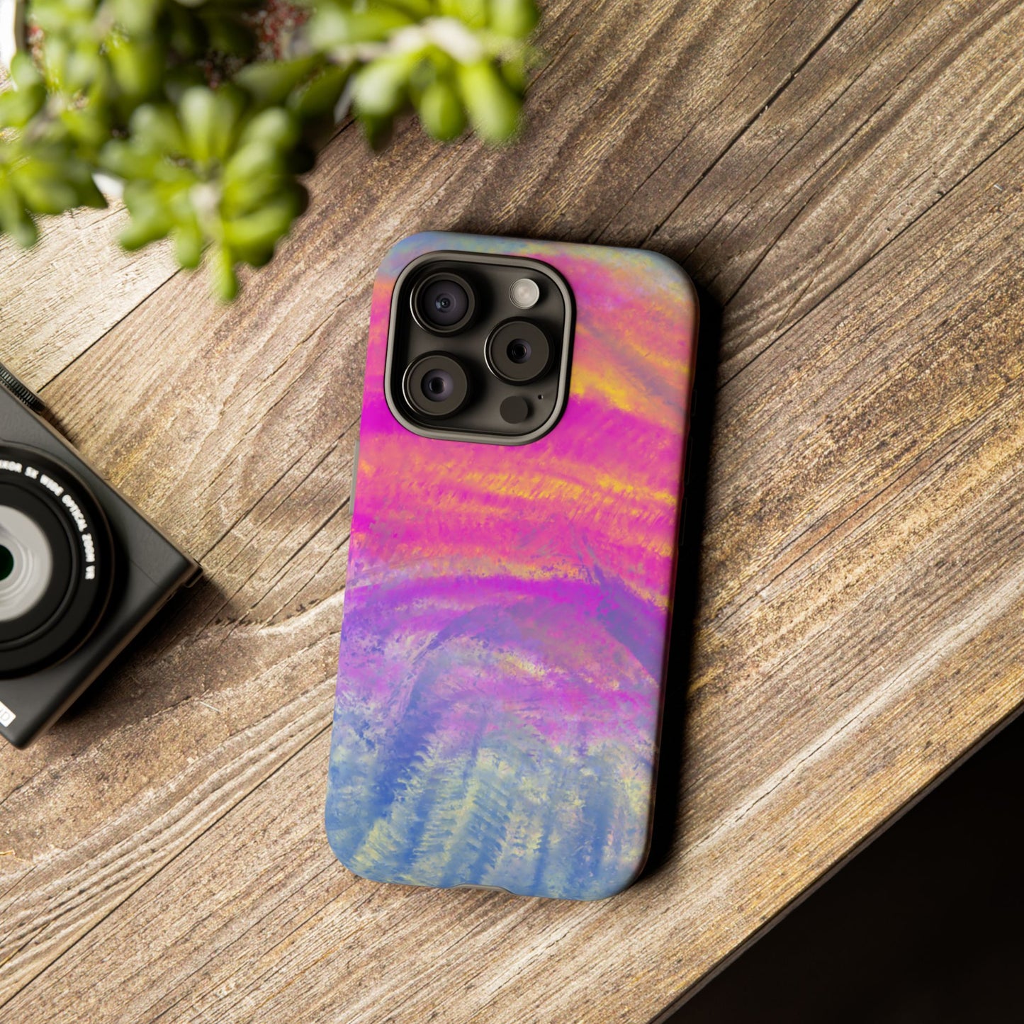 Chalky Impressions Pink Phone Case| Tough Case
