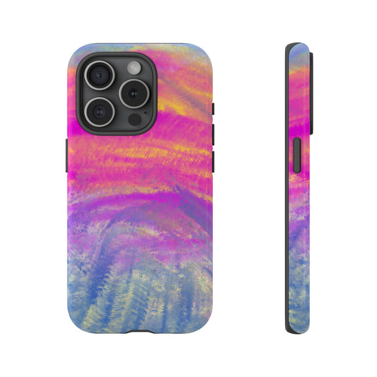 Chalky Impressions Pink Phone Case| Tough Case