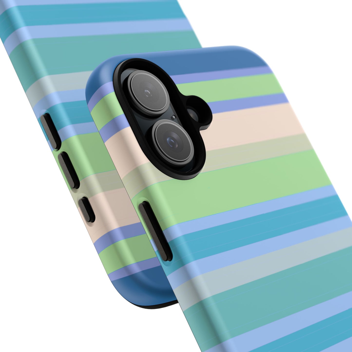 Cool Blue Stripes Phone Case| Tough Case