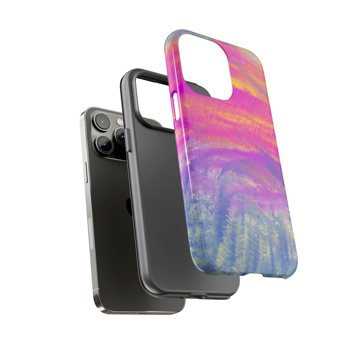 Chalky Impressions Pink Phone Case| Tough Case