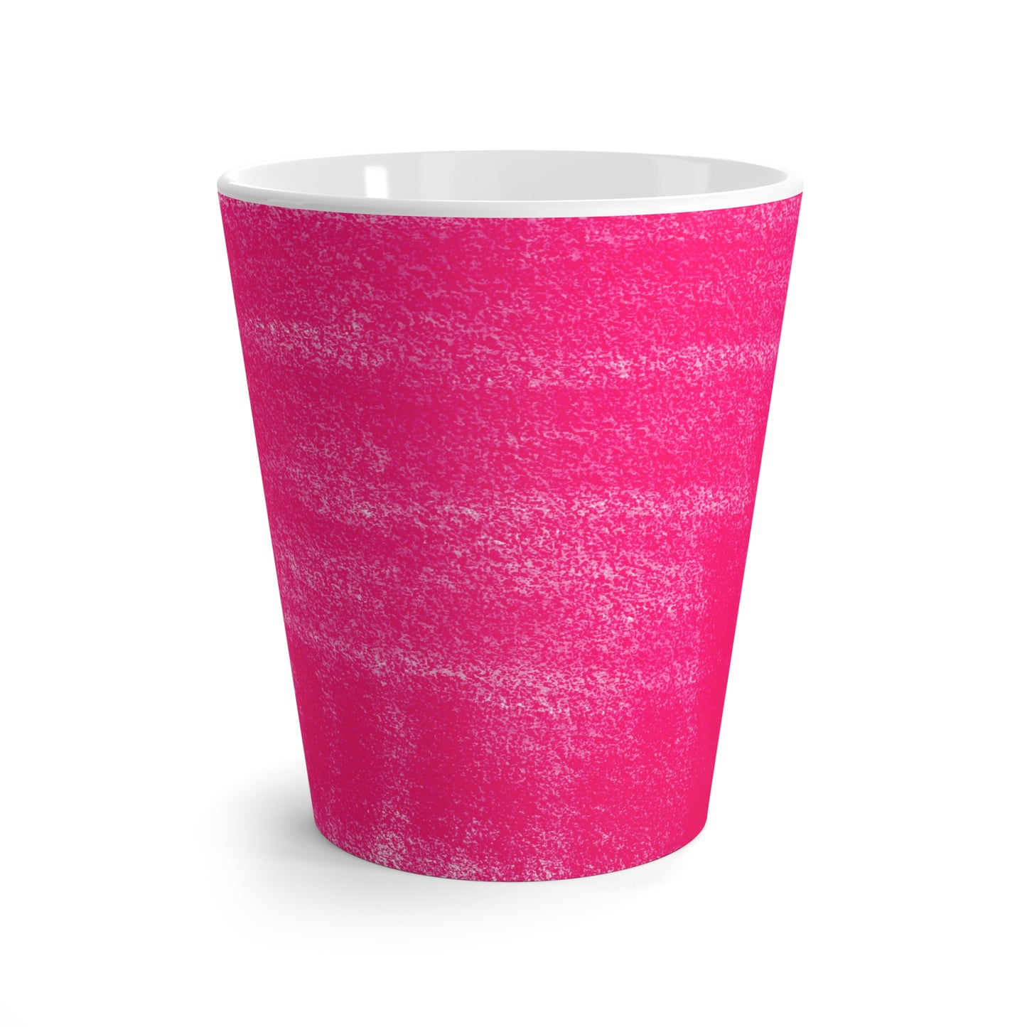 Mug, Artistic Pink Spring Design, Latte Cup, 12 Ounce