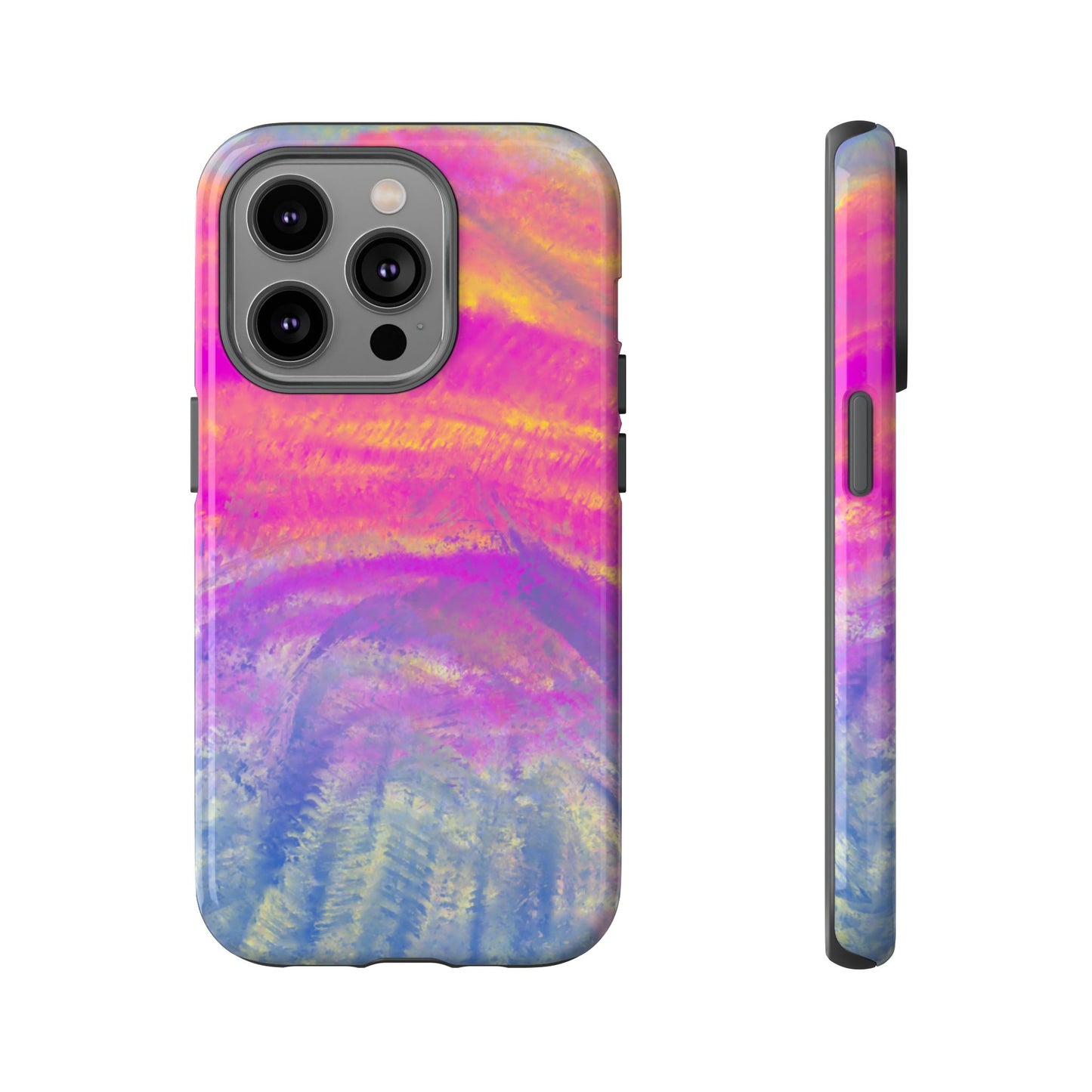 Chalky Impressions Pink Phone Case| Tough Case