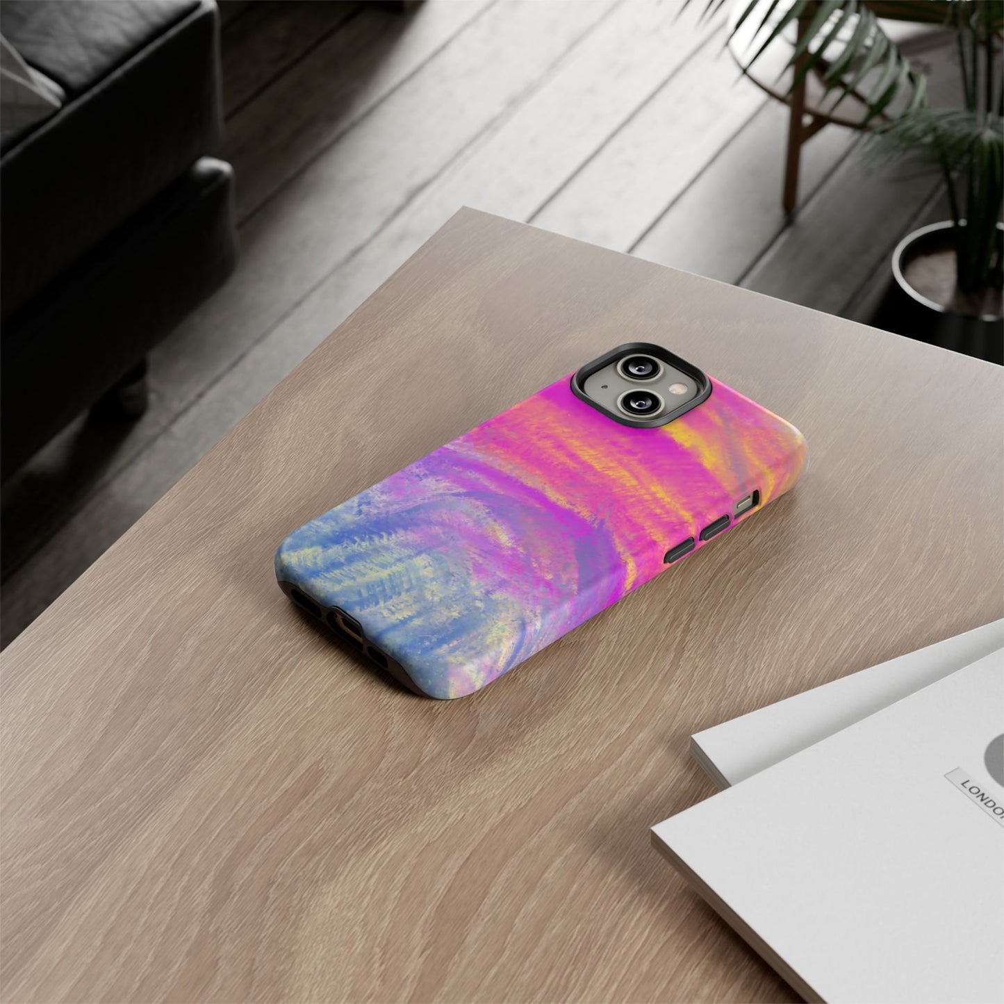 Chalky Impressions Pink Phone Case| Tough Case