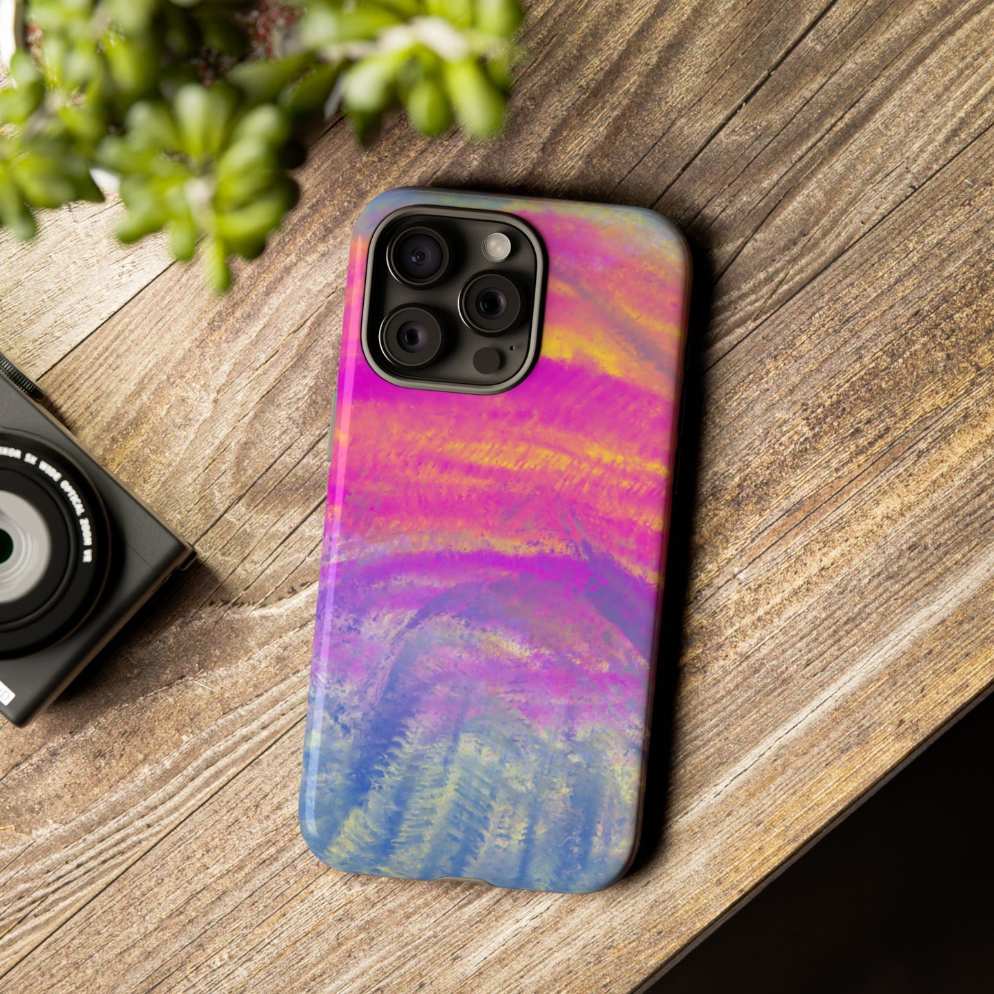 Chalky Impressions Pink Phone Case| Tough Case