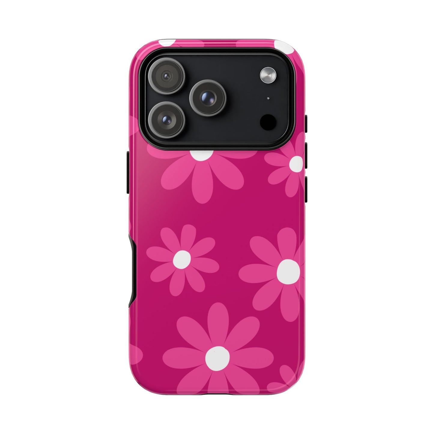 Pink Flower Power Phone Case| Tough Case