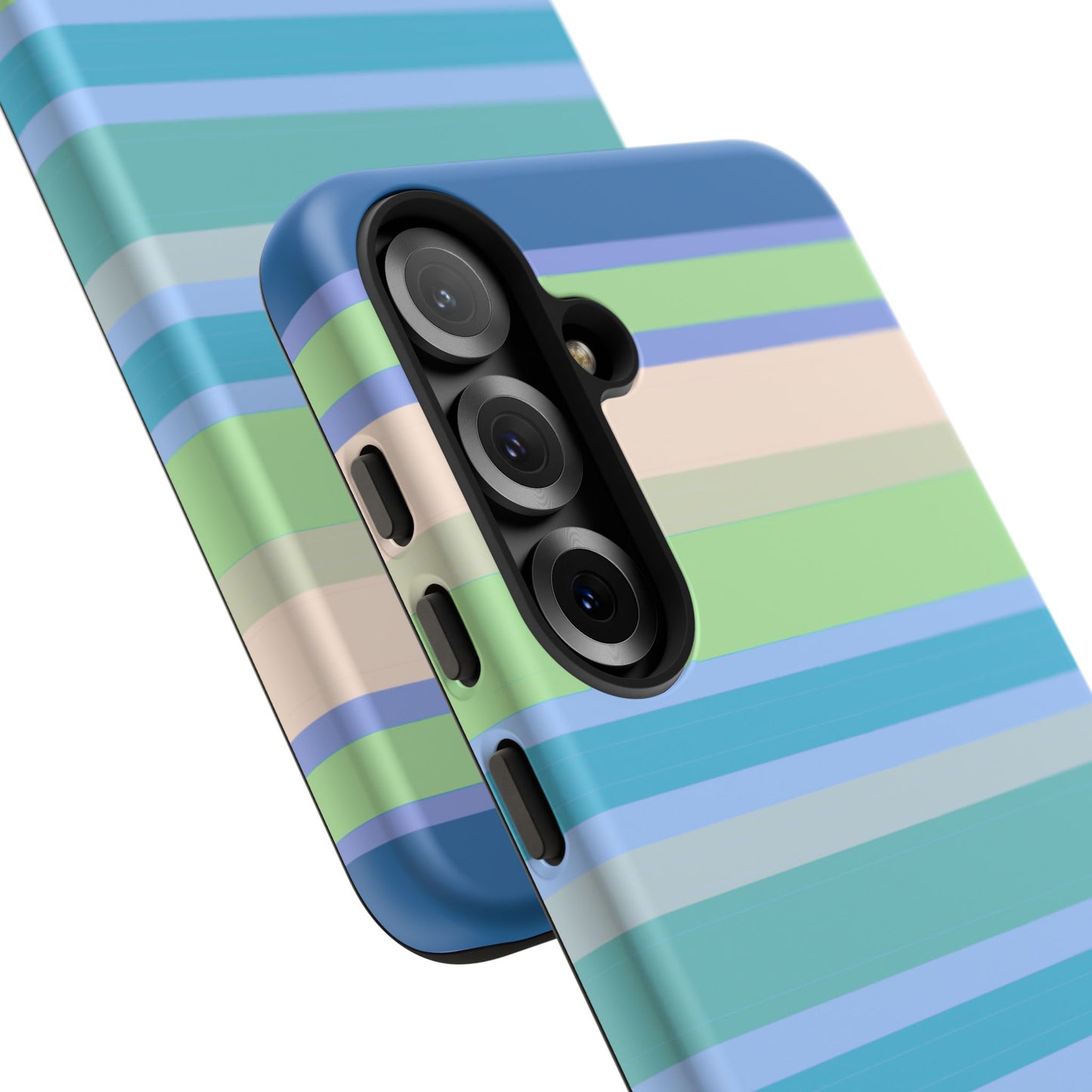 Cool Blue Stripes Phone Case| Tough Case