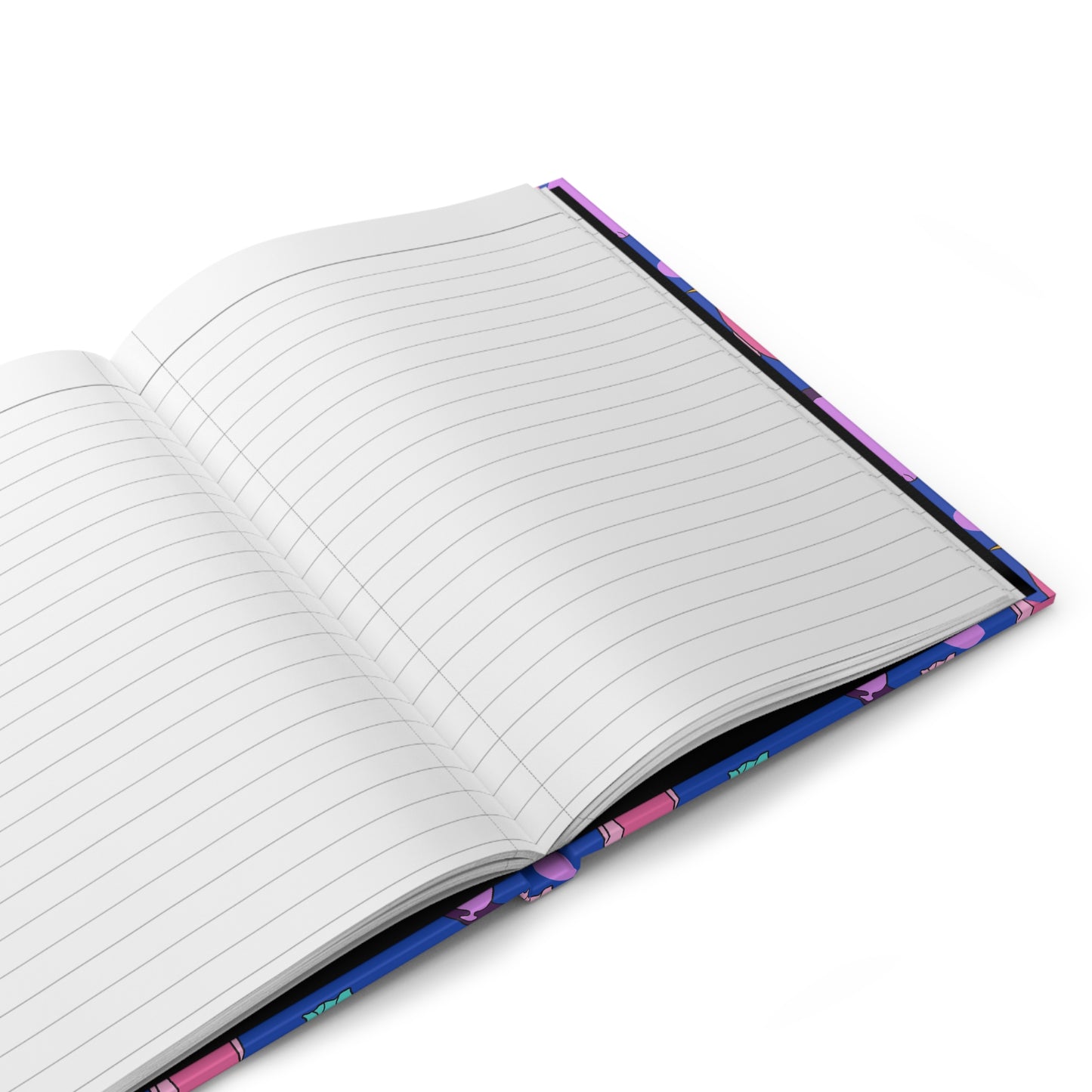 Journal, Hard Cover, Playful Penguin Design