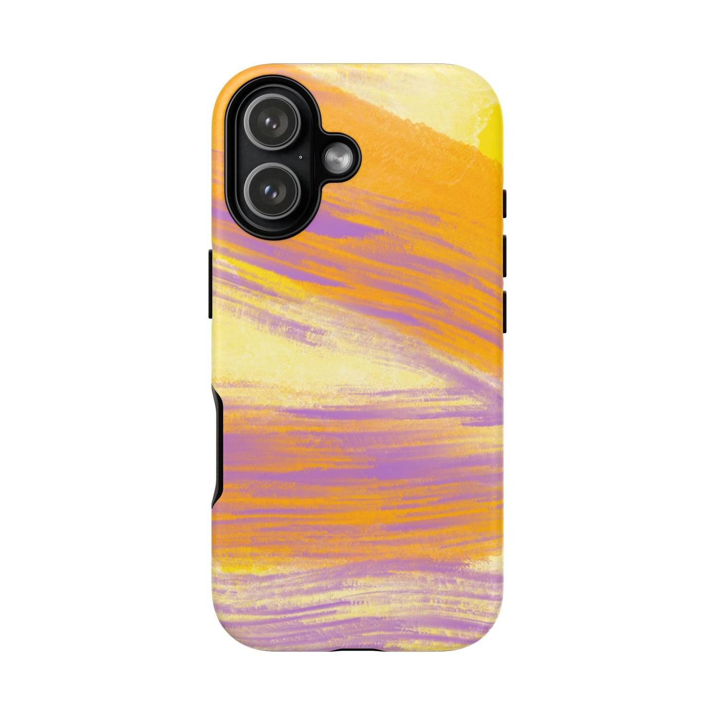 Yellow and Lavender Impressions Phone Case| Tough Case