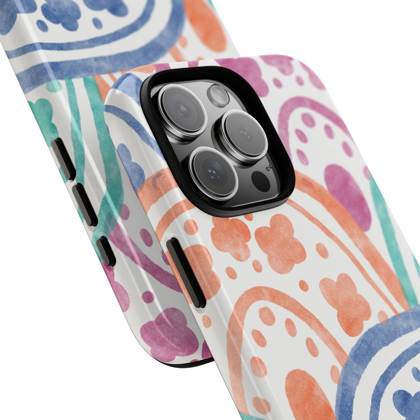 Phone Case, Watercolor Arches Design, Tough Phone Case