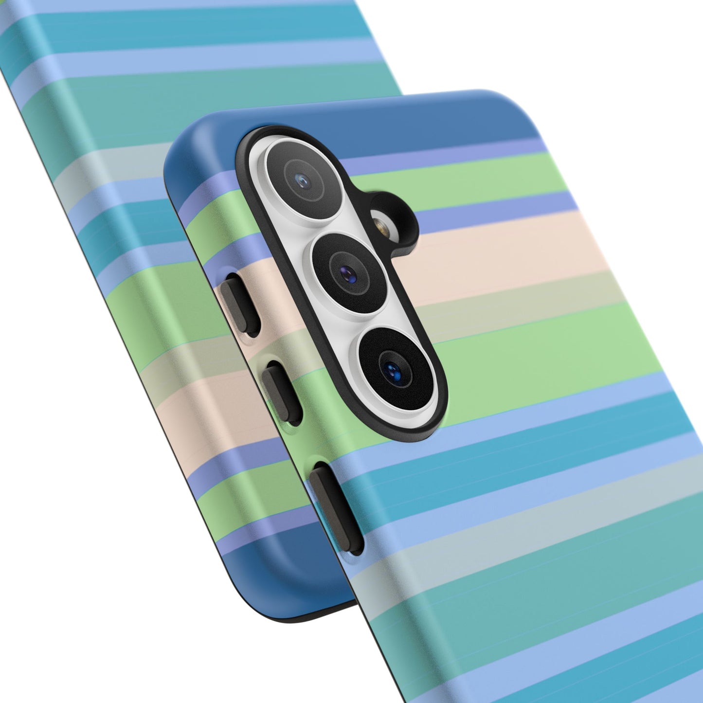 Cool Blue Stripes Phone Case| Tough Case