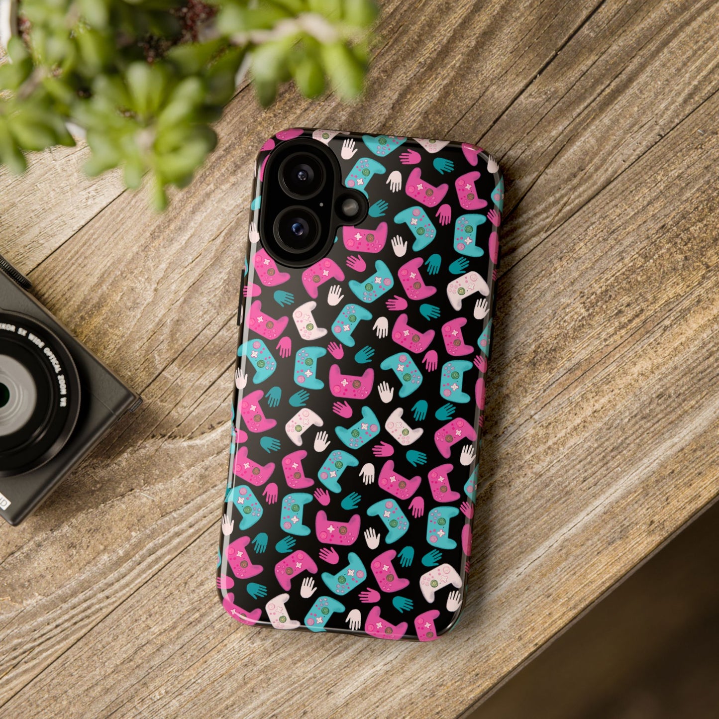 Phone Case, Gaming Controllers Art Design, Tough Phone Case