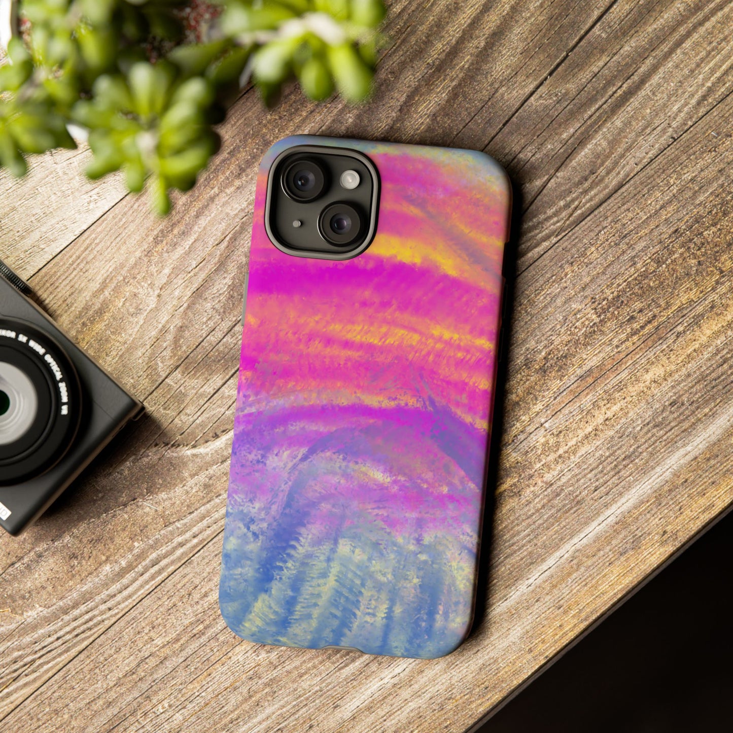 Chalky Impressions Pink Phone Case| Tough Case