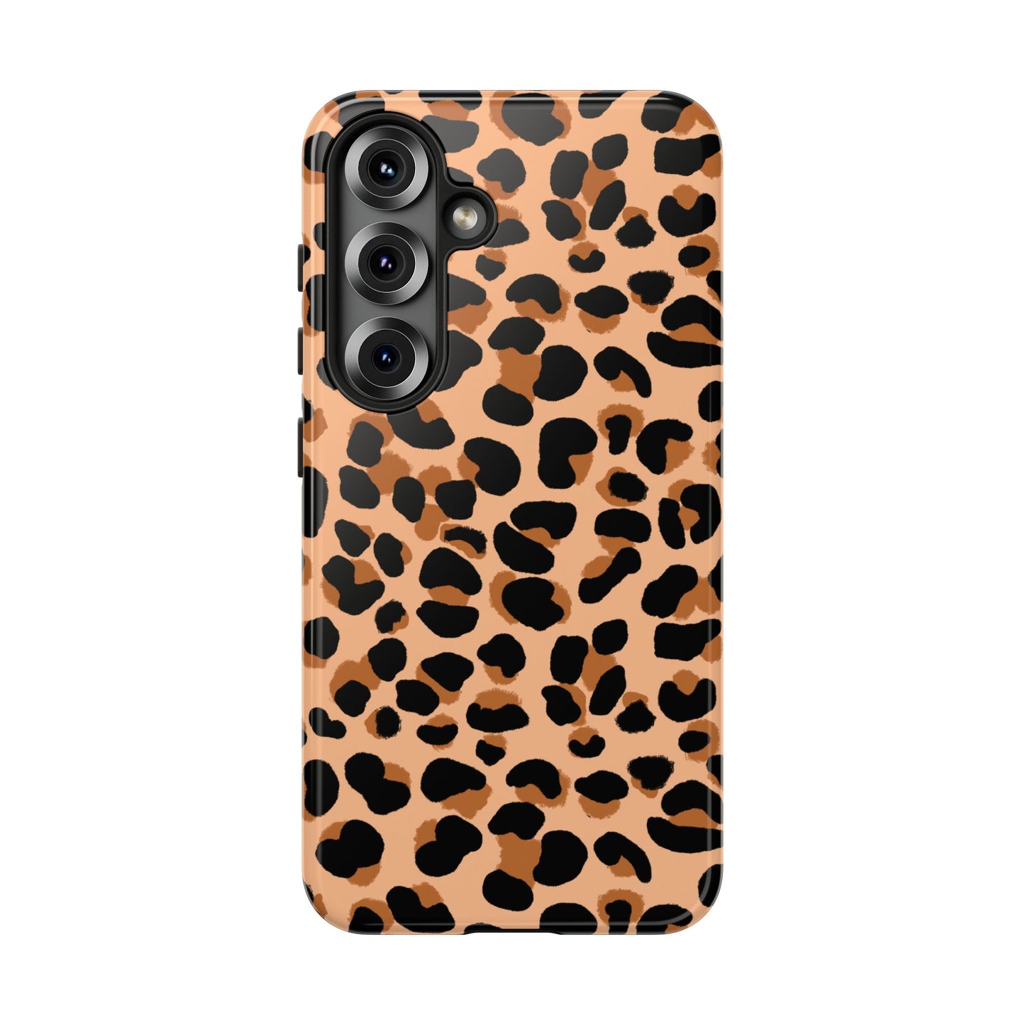 Phone Case, Tan Leopard Print Design, Tough Phone Case