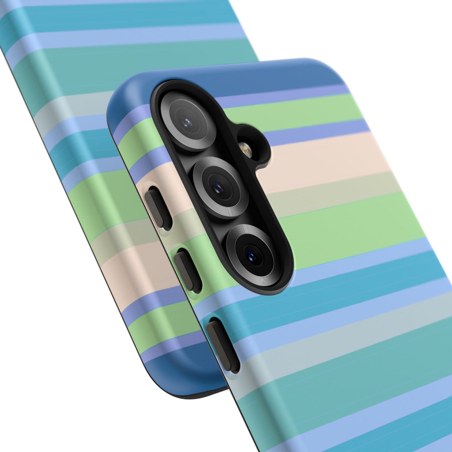 Cool Blue Stripes Phone Case| Tough Case