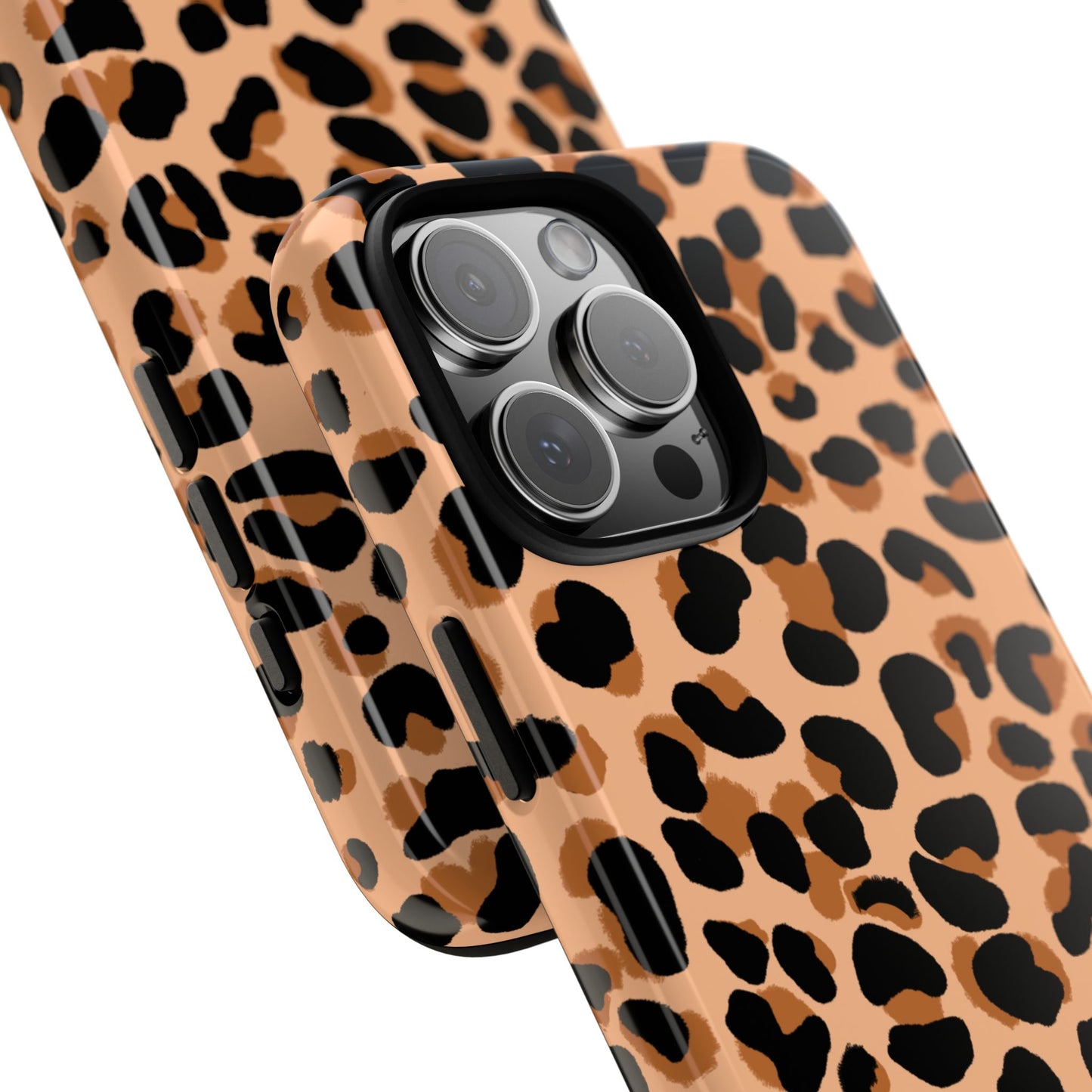 Phone Case, Tan Leopard Print Design, Tough Phone Case