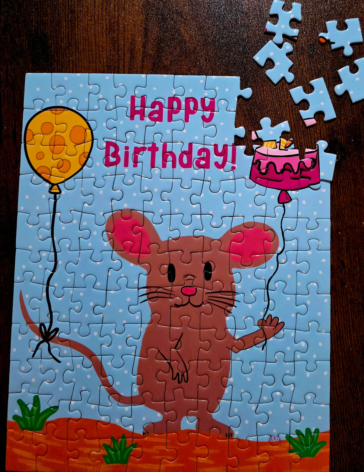 Puzzle, Mocha Mouse Birthday Party, Jigsaw Puzzle, Family Fun, 110-520 Pieces