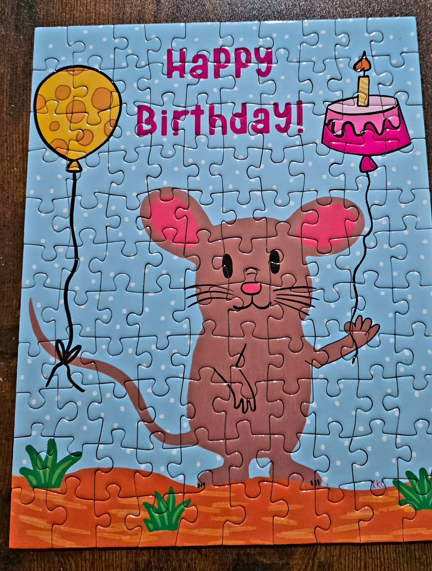 Puzzle, Mocha Mouse Birthday Party, Jigsaw Puzzle, Family Fun, 110-520 Pieces