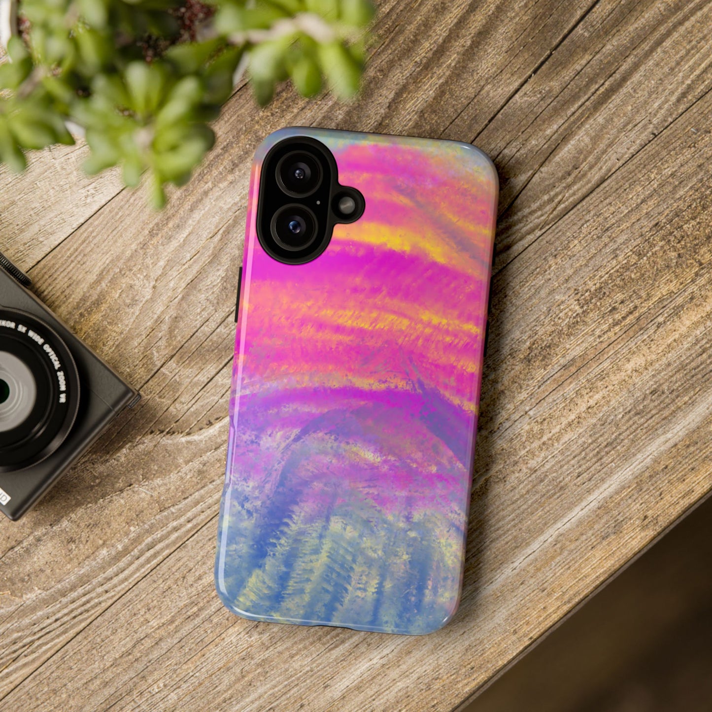 Chalky Impressions Pink Phone Case| Tough Case