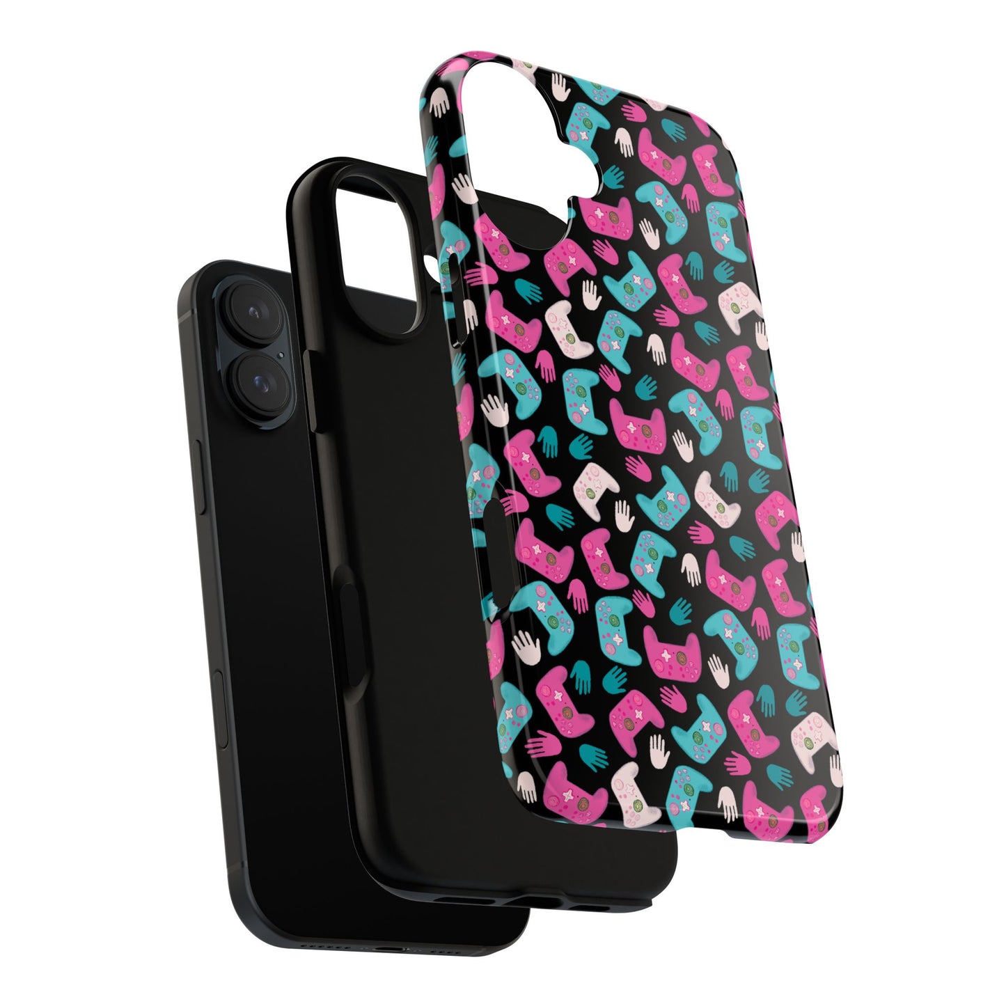Phone Case, Gaming Controllers Art Design, Tough Phone Case