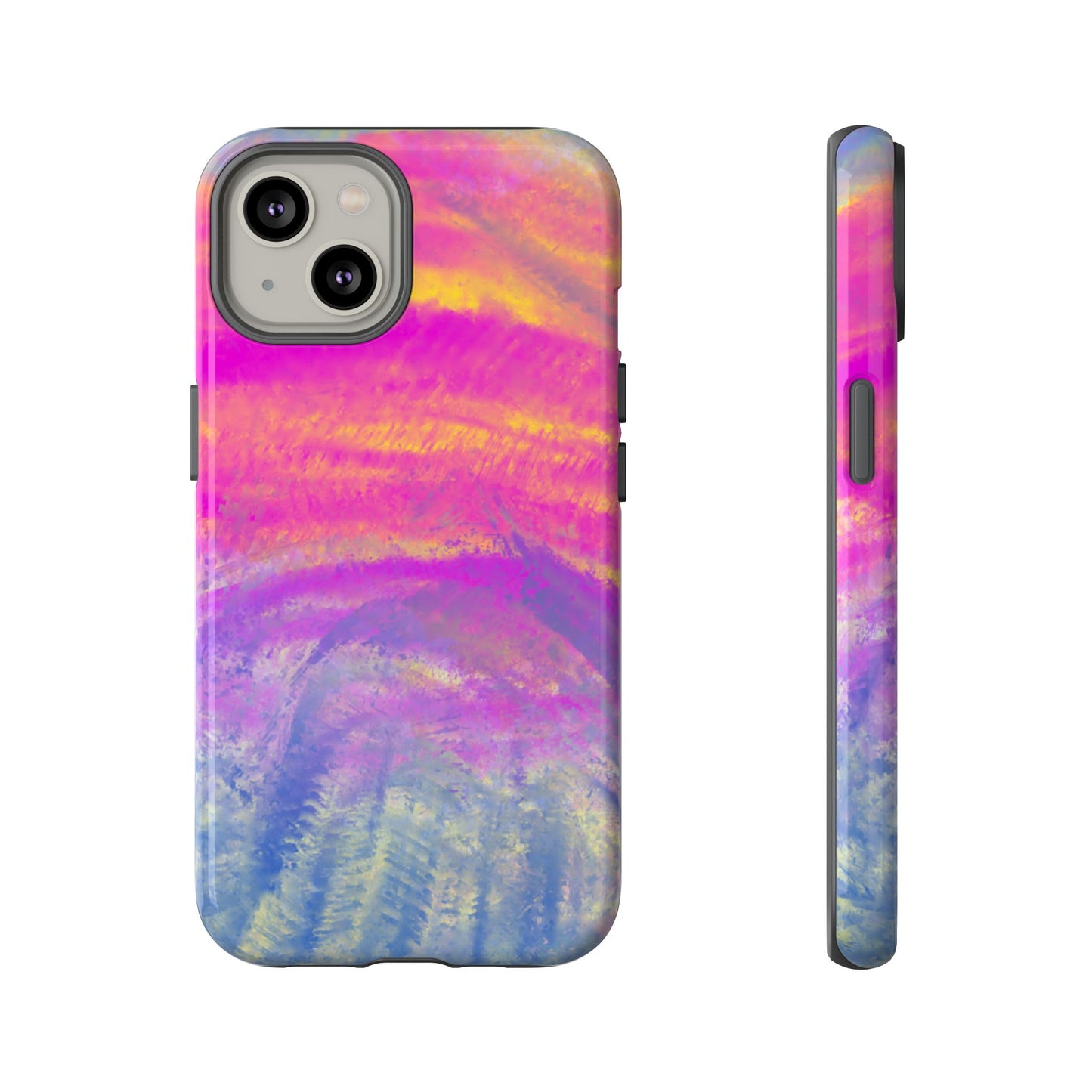 Chalky Impressions Pink Phone Case| Tough Case