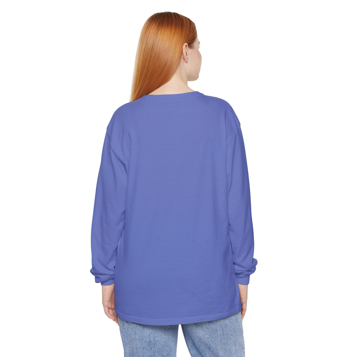 Folk Art Scandinavian Bird T Shirt, Long Sleeves