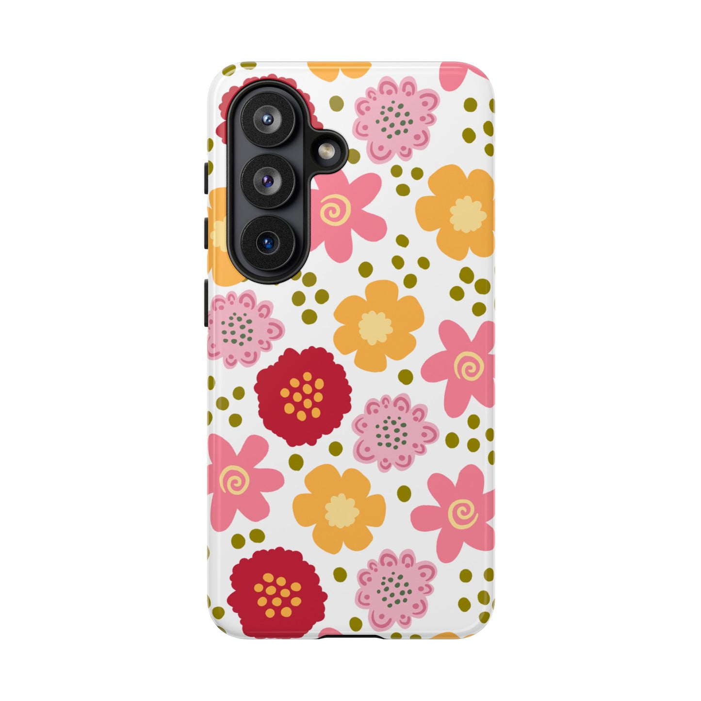 Phone Case, Spring Floral Design, Tough Phone Case