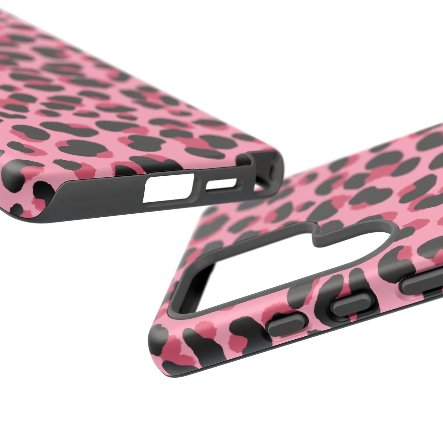 Phone Case, Pink Leopard Print Design, Tough Phone Case