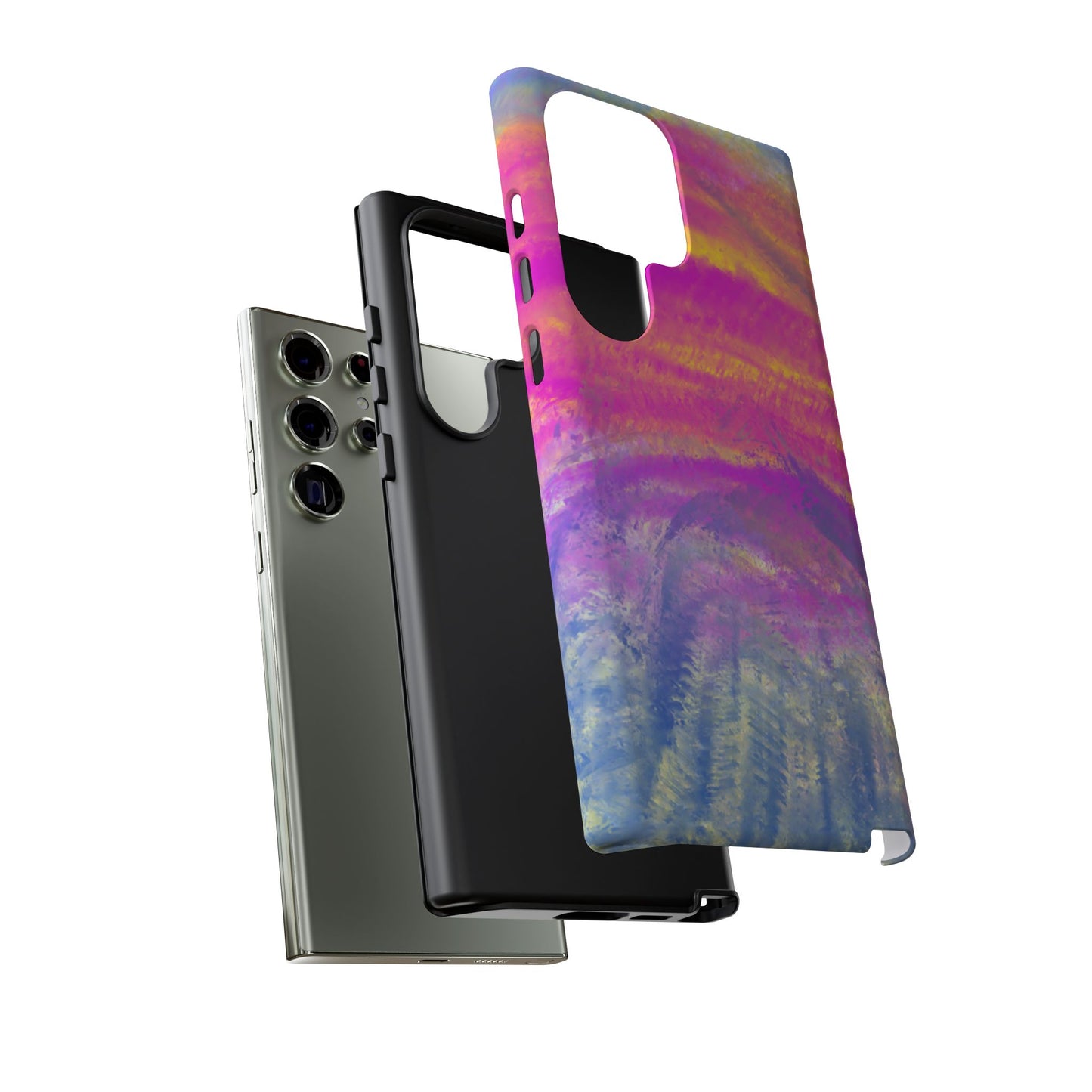 Chalky Impressions Pink Phone Case| Tough Case