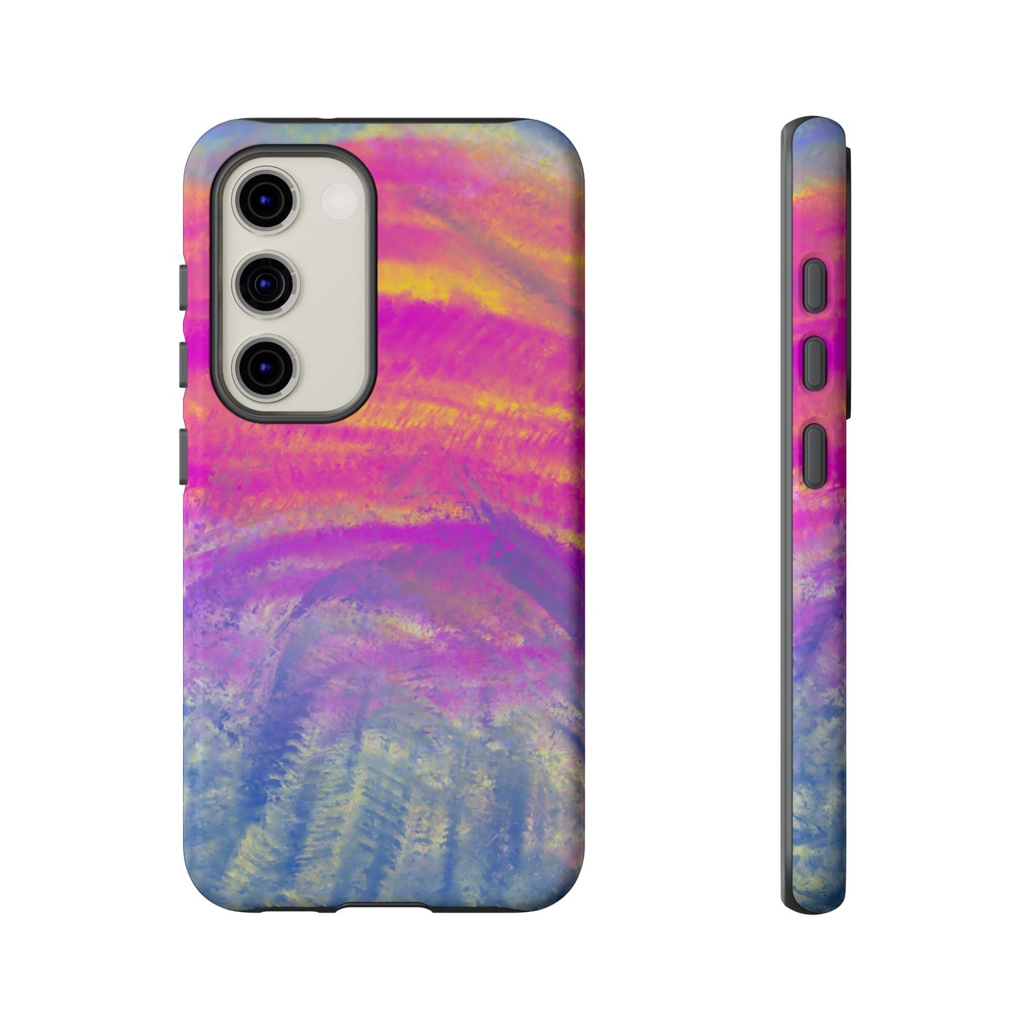 Chalky Impressions Pink Phone Case| Tough Case