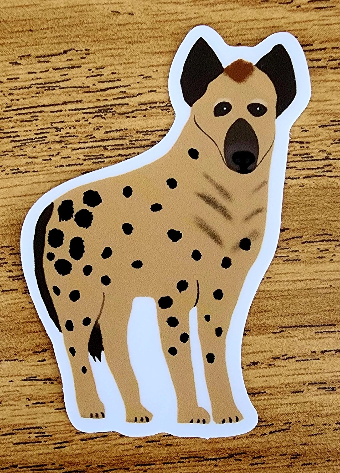 Sticker, Hyena Design, Vinyl, 3 Inches