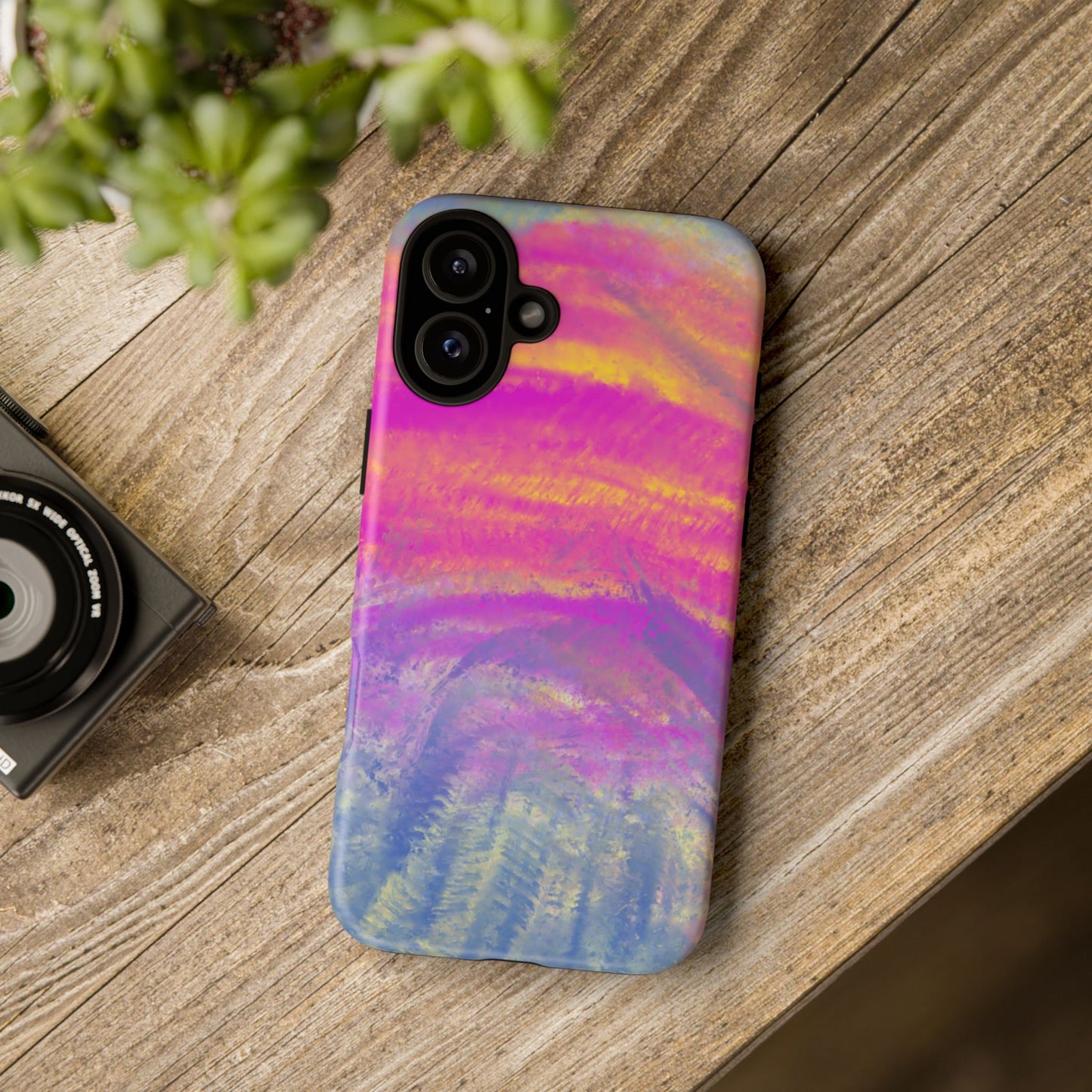 Chalky Impressions Pink Phone Case| Tough Case
