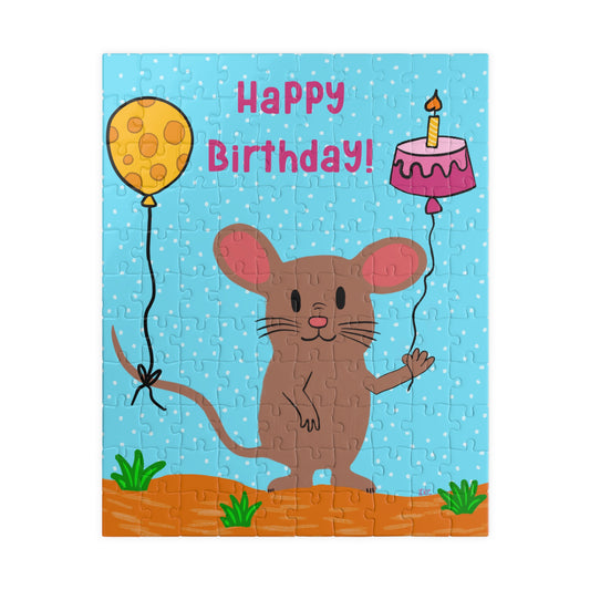 Puzzle, Mocha Mouse Birthday Party, Jigsaw Puzzle, Family Fun, 110-520 Pieces
