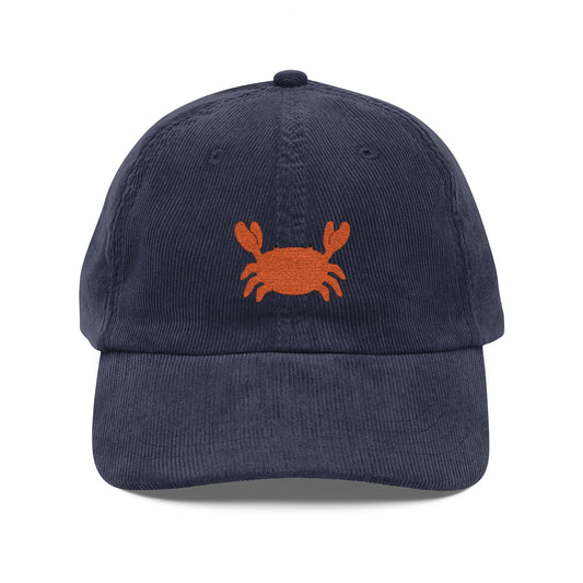 CrabCorduroy Cap (Embroidery), Vintage