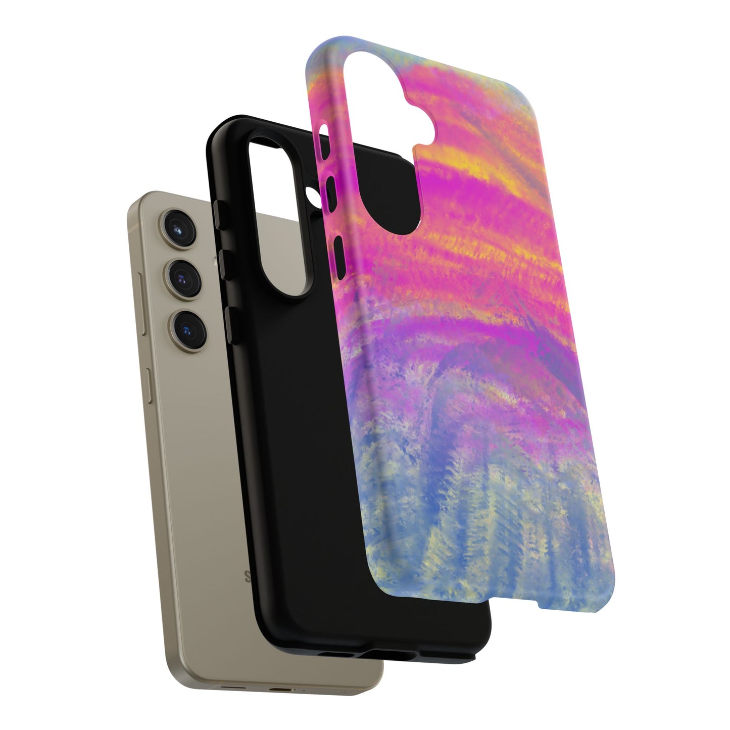 Chalky Impressions Pink Phone Case| Tough Case