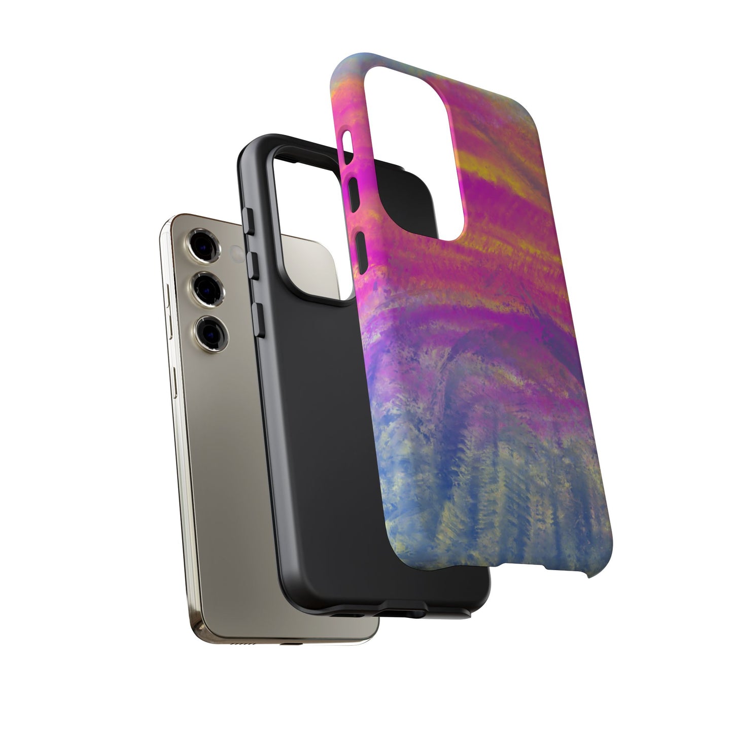 Chalky Impressions Pink Phone Case| Tough Case