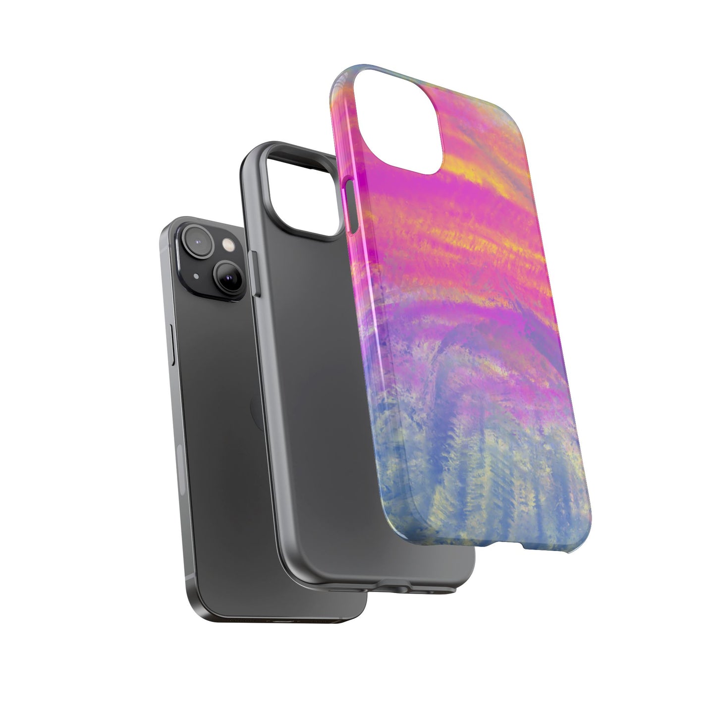 Chalky Impressions Pink Phone Case| Tough Case