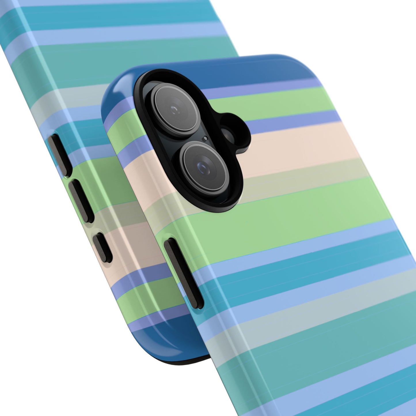 Cool Blue Stripes Phone Case| Tough Case