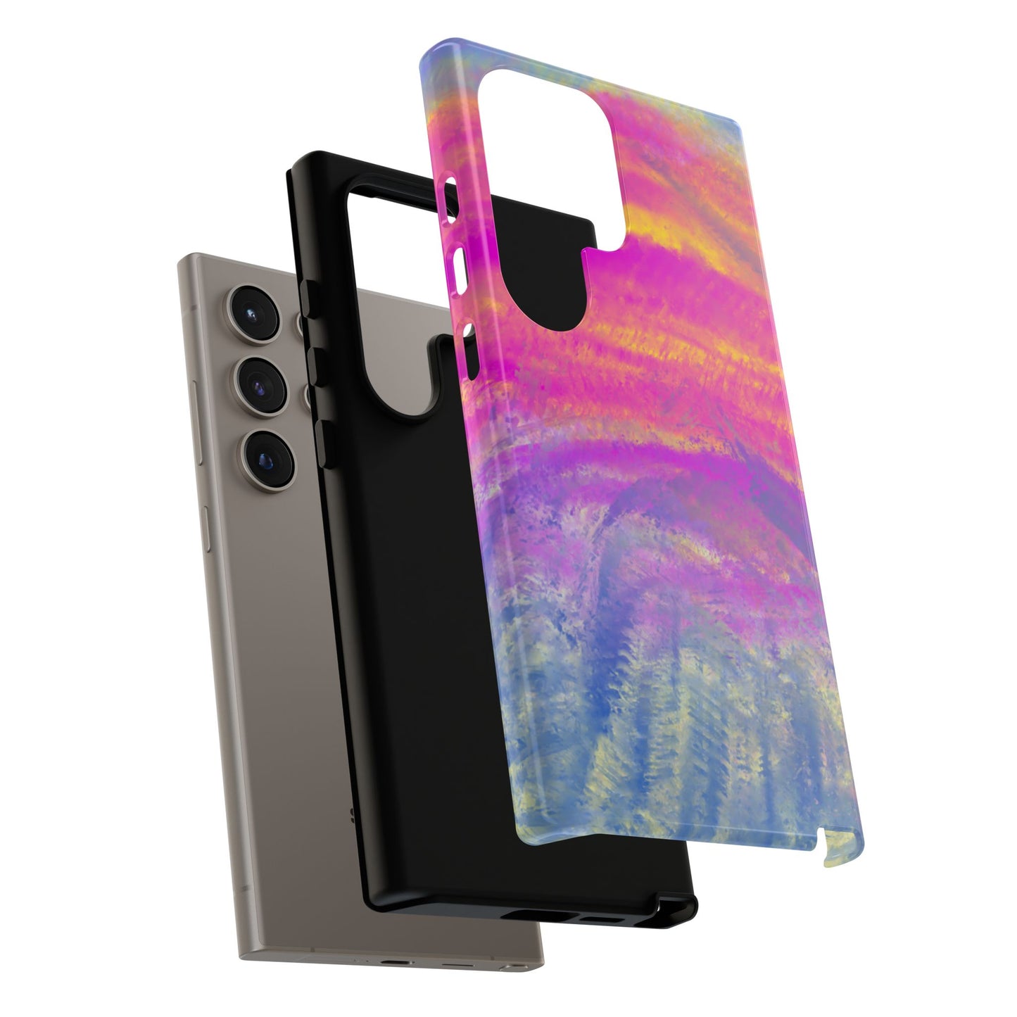 Chalky Impressions Pink Phone Case| Tough Case