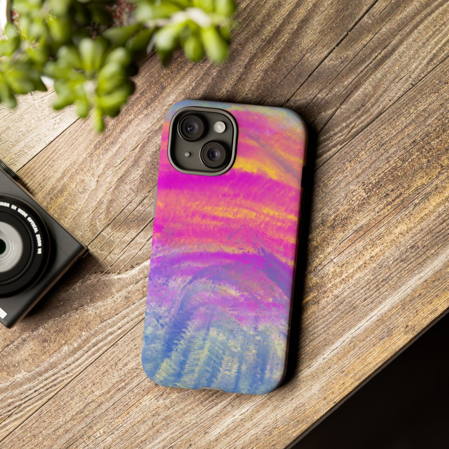 Chalky Impressions Pink Phone Case| Tough Case