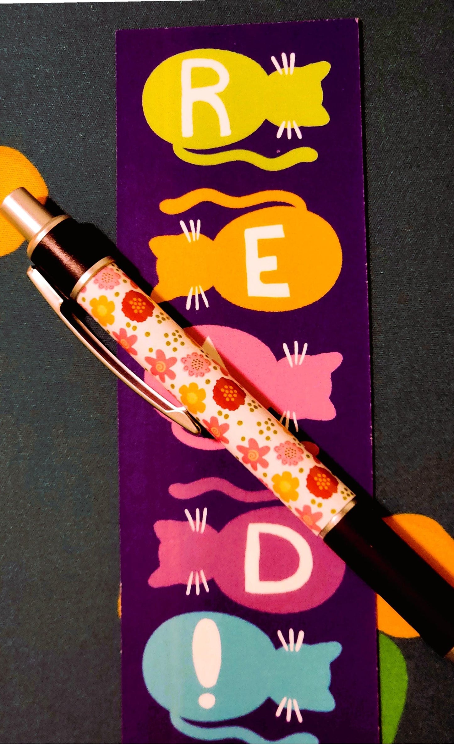 Bookmarks, Choose From Cat, Floral and Butterfly Designs