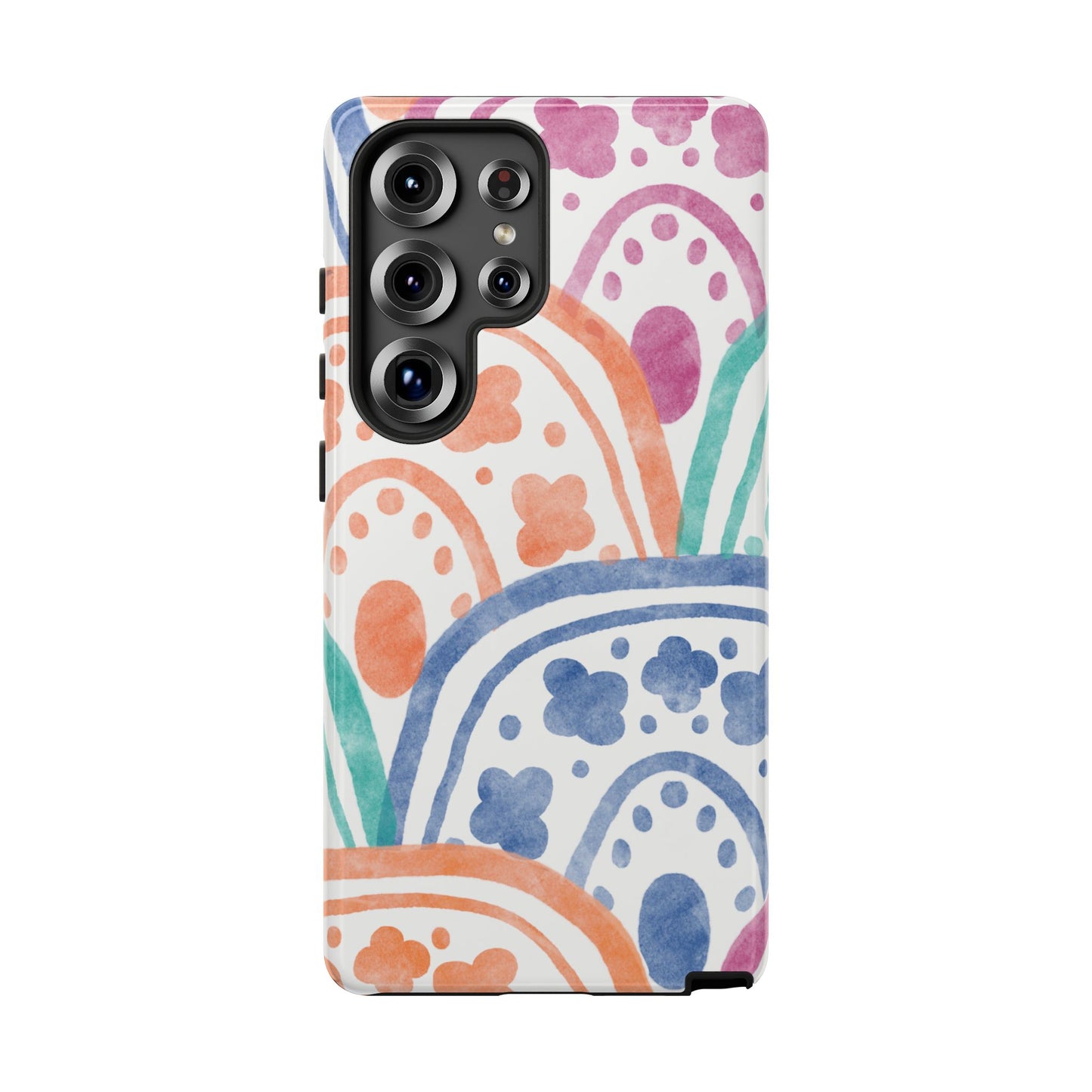 Phone Case, Watercolor Arches Design, Tough Phone Case