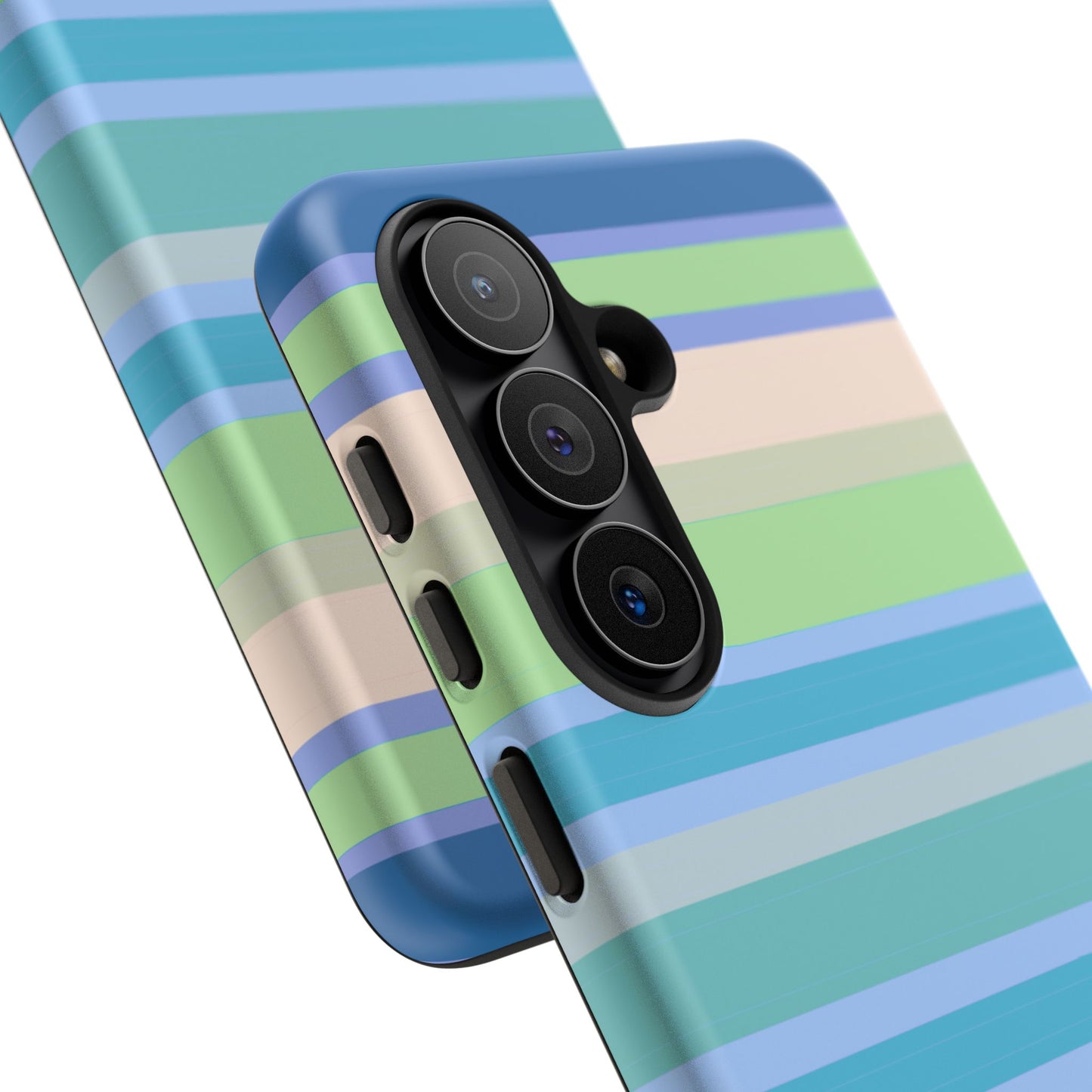 Cool Blue Stripes Phone Case| Tough Case
