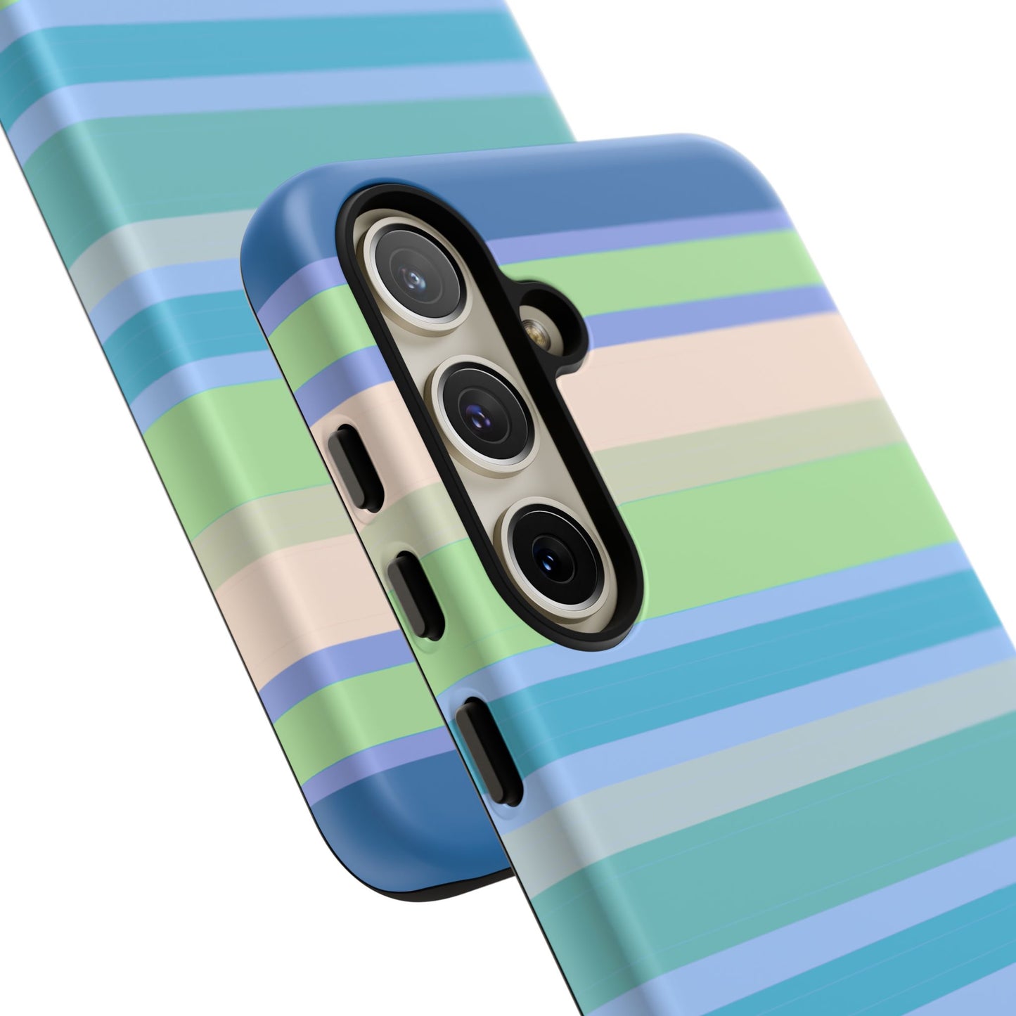 Cool Blue Stripes Phone Case| Tough Case