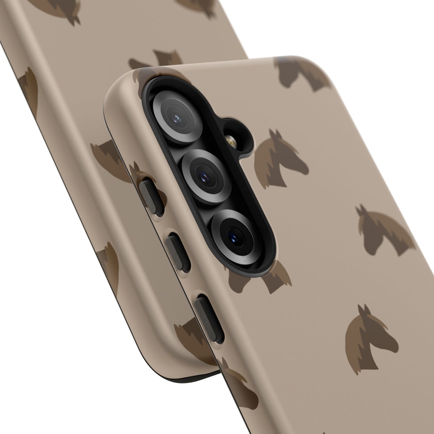 Phone Case, Tan Horse Head Design, Tough Phone Case, Year of the Horse